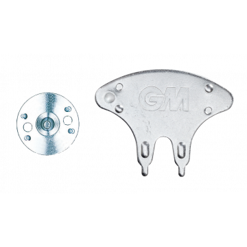 GM Cricket Shoe Spikes, 20 Metal Studs with Spanner