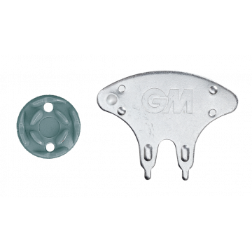 GM Cricket Shoe Studs, 20 Plastic Durastuds with Spanner