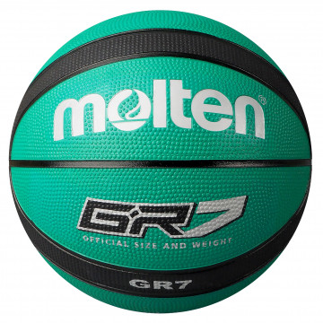 Molten BGR-GK Green Black Basketball BGR7-GK Main Front Image
